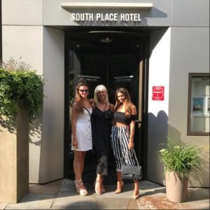 Naomi Millbank-Smith and a stay at South Place Hotel.